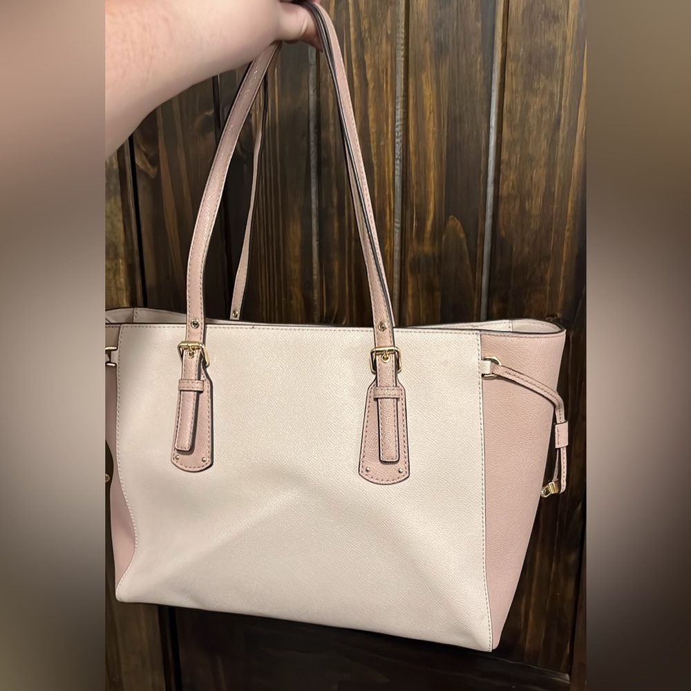 Michael Kors purse & wallet/wristlet Combo blush pink shades. - Picture 2 of 5
